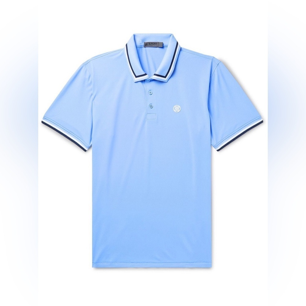 G/FORE - Tux Piqué Golf Polo Shirt - Blue